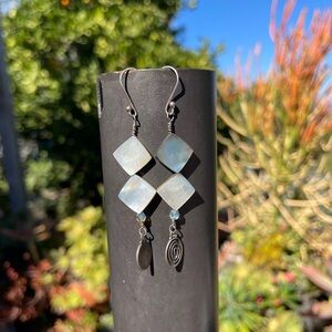 Mother of pearl earrings